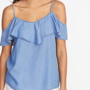 Old Navy cold shoulder top